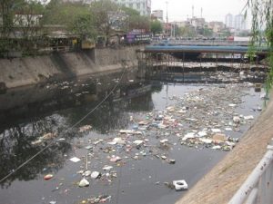 hình ảnh nước ô nhiễm