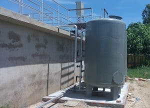 Bồn lọc áp lực. Chemic cung cấp cho công trình xử lý nước thải tại trang trại lợn DABACO – HÀ NAM